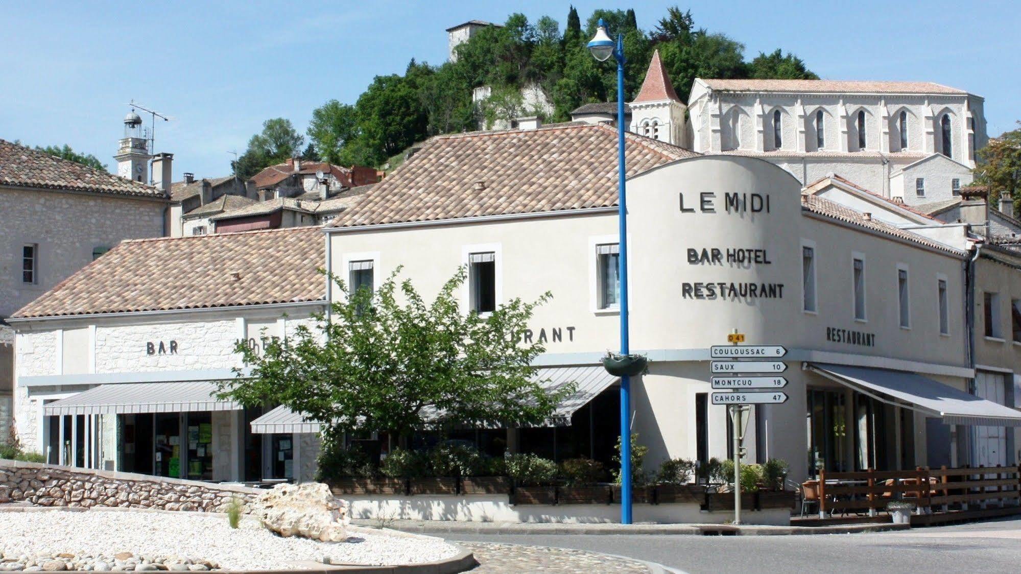Hotel Le Midi Montaigu-de-Quercy Экстерьер фото